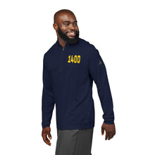 Load image into Gallery viewer, 1400! Gold Adidas® Quarter-Zip Pullover
