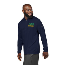 Load image into Gallery viewer, 1400! Green/Gold Adidas® Quarter-Zip Pullover
