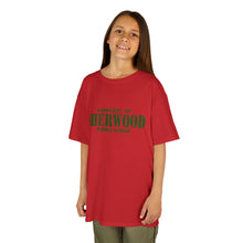 Load image into Gallery viewer, Property of Sherwood Graphic Kids Tee  (Green Text)
