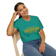 Load image into Gallery viewer, Property of Sherwood T-Shirt - Gold Font (Adult Size)
