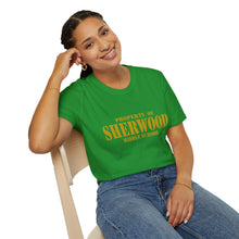 Load image into Gallery viewer, Property of Sherwood T-Shirt - Gold Font (Adult Size)
