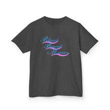 Load image into Gallery viewer, Blessed Beyond Measure : Rev 19:8 : Dark Kids Tee
