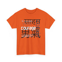 Load image into Gallery viewer, Many Ways To Say Courage : Heavy Cotton Tee

