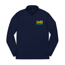 Load image into Gallery viewer, 1400! Gold/Green Adidas® Quarter-Zip Pullover
