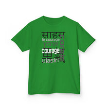 Load image into Gallery viewer, Many Ways To Say Courage : Kids Tee
