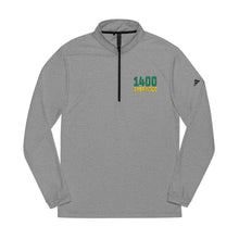 Load image into Gallery viewer, 1400! Green/Gold Adidas® Quarter-Zip Pullover
