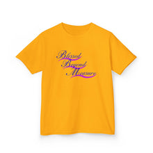 Load image into Gallery viewer, Blessed Beyond Measure : Rev 19:8 : Light Kids Tee
