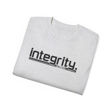 Load image into Gallery viewer, Bold Integrity : Heavy Cotton Tee : Black Letters
