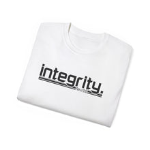 Load image into Gallery viewer, Bold Integrity : Heavy Cotton Tee : Black Letters
