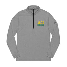 Load image into Gallery viewer, 1400! Gold/Green Adidas® Quarter-Zip Pullover
