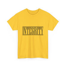Load image into Gallery viewer, Integrity : Heavy Cotton Tee : Black Letters
