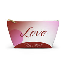 Load image into Gallery viewer, Carry Love : Accessory Pouch with T-bottom
