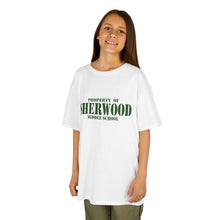 Load image into Gallery viewer, Property of Sherwood Graphic Kids Tee  (Green Text)
