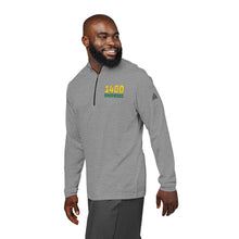 Load image into Gallery viewer, 1400! Gold/Green Adidas® Quarter-Zip Pullover
