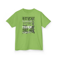 Load image into Gallery viewer, Many Ways To Say Courage : Kids Tee
