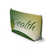 Load image into Gallery viewer, Carry Wealth : Accessory Pouch w T-bottom
