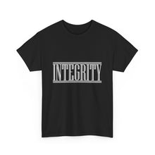 Load image into Gallery viewer, Integrity : Heavy Cotton Tee : White Letters
