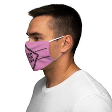 Load image into Gallery viewer, REV 19:8 : Snug-Fit Polyester Face Mask - Pink
