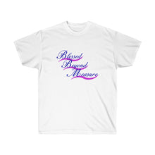 Load image into Gallery viewer, Blessed Beyond Measure : REV 19:8 : Light Ultra Cotton Tee
