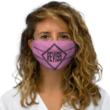 Load image into Gallery viewer, REV 19:8 : Snug-Fit Polyester Face Mask - Pink
