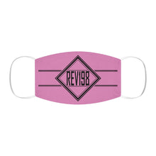 Load image into Gallery viewer, REV 19:8 : Snug-Fit Polyester Face Mask - Pink
