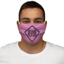 Load image into Gallery viewer, REV 19:8 : Snug-Fit Polyester Face Mask - Pink
