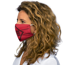 Load image into Gallery viewer, REV 19:8 : Snug-Fit Polyester Face Mask - Red
