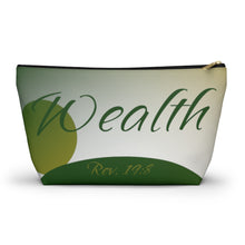 Load image into Gallery viewer, Carry Wealth : Accessory Pouch w T-bottom
