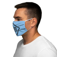 Load image into Gallery viewer, REV 19:8 : Snug-Fit Polyester Face Mask - NC Blue
