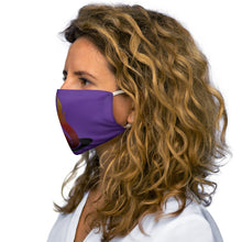 Load image into Gallery viewer, FLAME : Snug-Fit Polyester Face Mask - Purple
