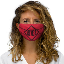 Load image into Gallery viewer, REV 19:8 : Snug-Fit Polyester Face Mask - Red
