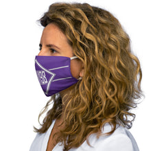 Load image into Gallery viewer, REV 19:8 : Snug-Fit Polyester Face Mask - Purple
