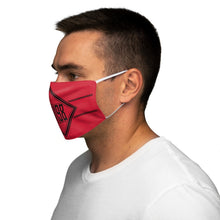 Load image into Gallery viewer, REV 19:8 : Snug-Fit Polyester Face Mask - Red
