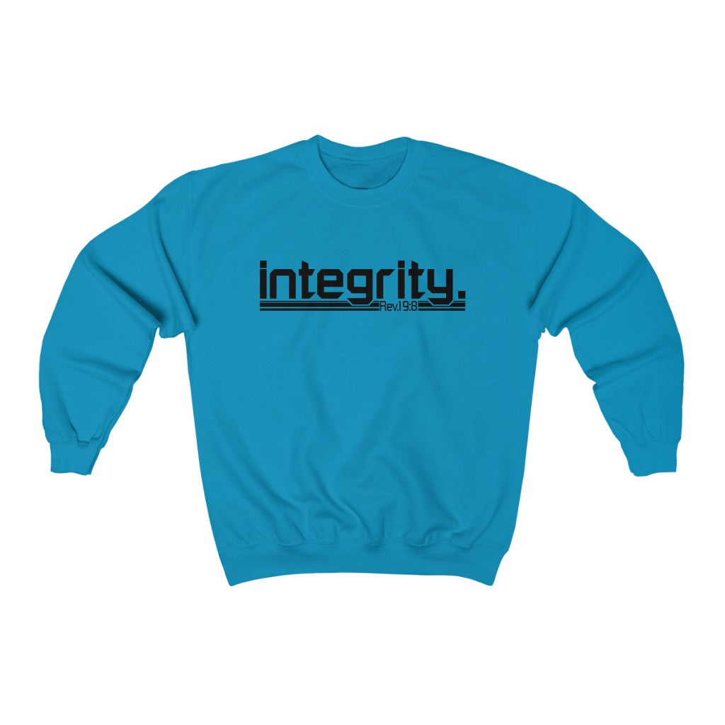 Integrity : Rev.19:8 : Crewneck Sweatshirt