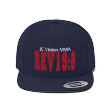 Load image into Gallery viewer, JC Vision MMP: REV 19:8 : Flat Bill Hat
